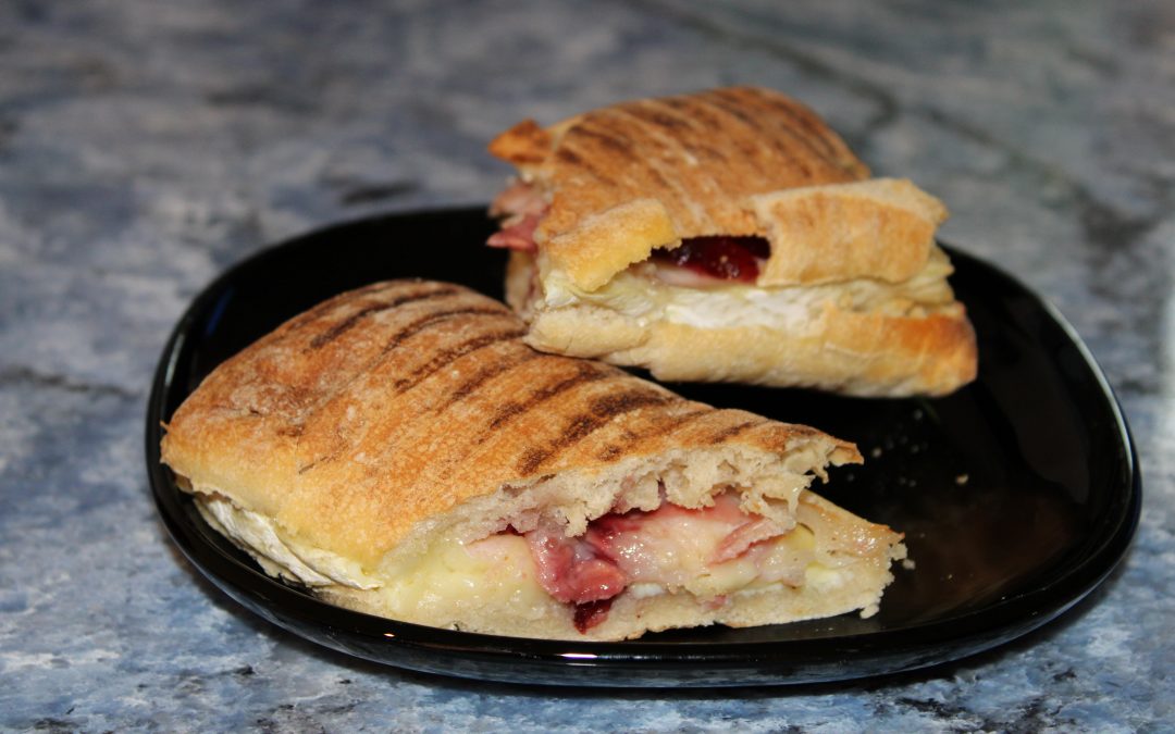 The Cooking Stop: Bacon, Brie & Cranberry Panini